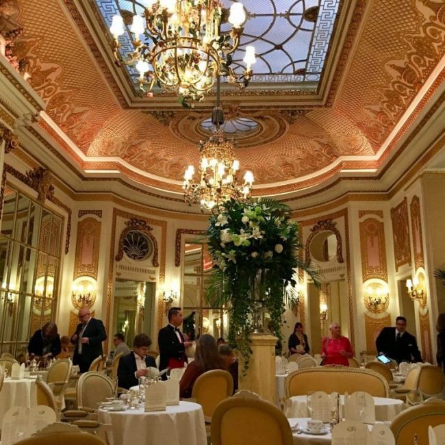 High Tea and Scones at the Ritz