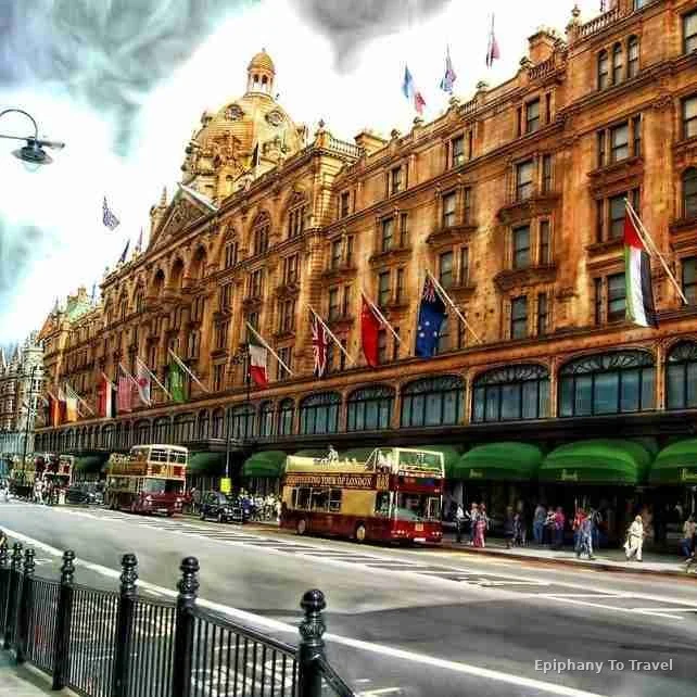 Delicious- Eat at Harrods Department Store London