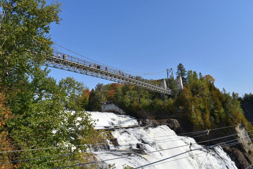 Montmorency Falls bridge