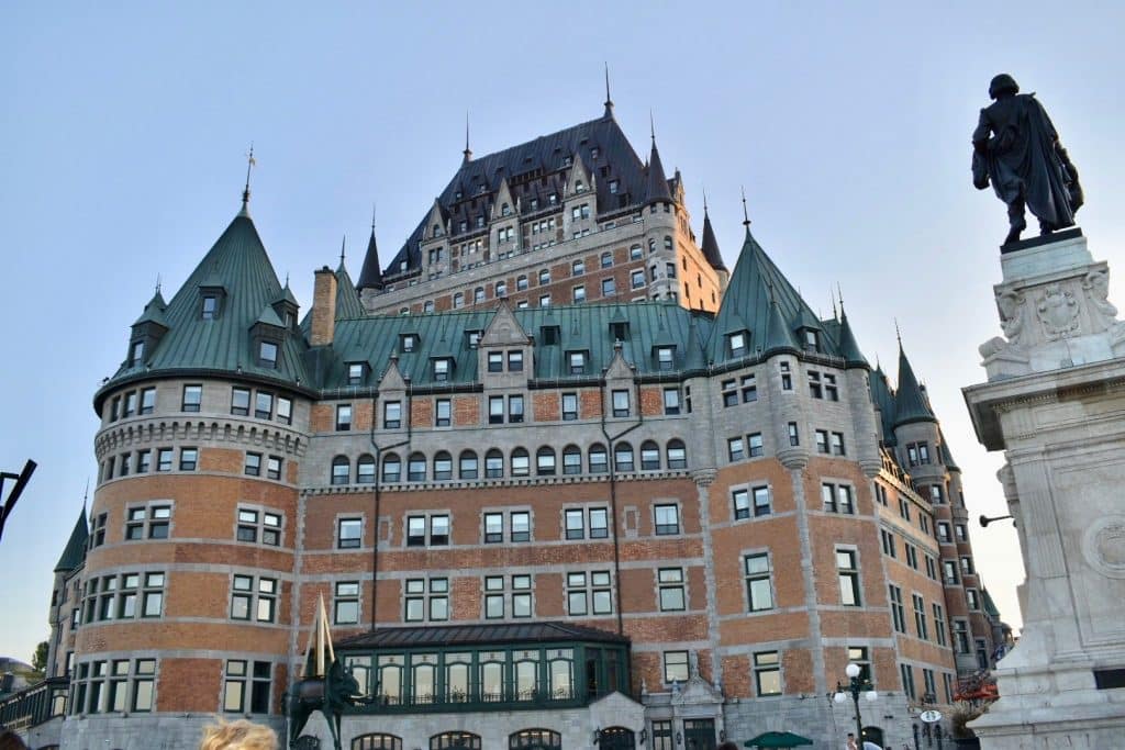 Fairmont Hotel in Quebec
