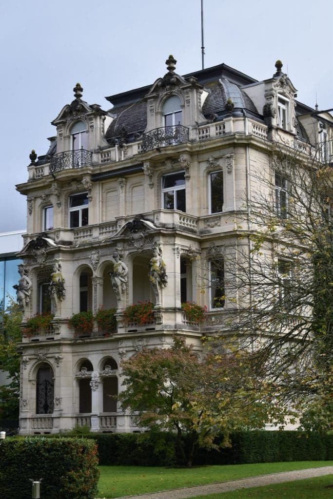 The Spa building at Brenners Park-Hotel & Spa in Baden Baden Germany