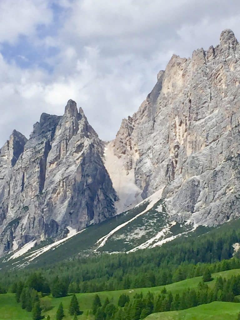 Dolomite mountains in Cortina d'Ampezzo⁩, ⁨Italy