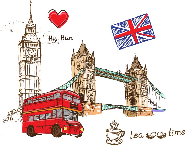 London tea time