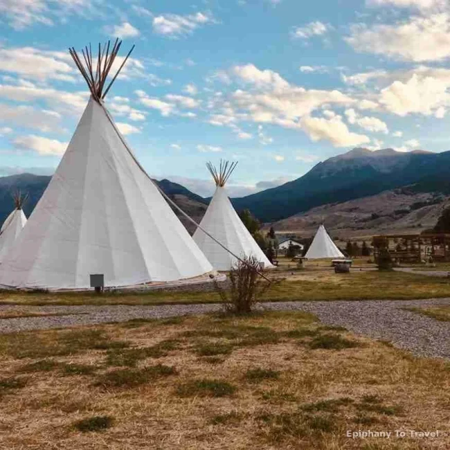 Tipi's in Montana